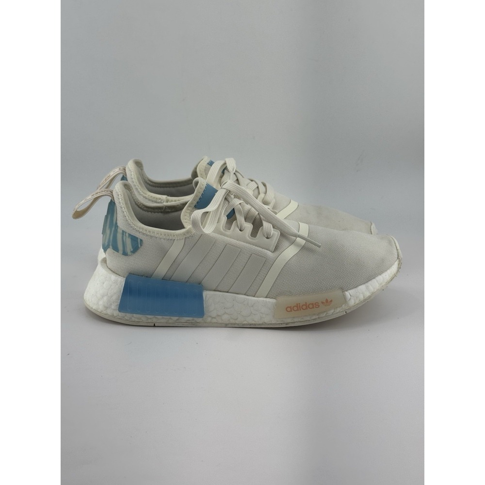 Adidas NMD R1, Style# IE9612, Women's Size 6.5 Color Off White/Preloved Blue